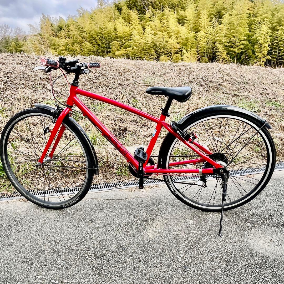 子供自転車 ブリヂストン シュライン 26インチ 7段変速 【大阪吹田・整備済】