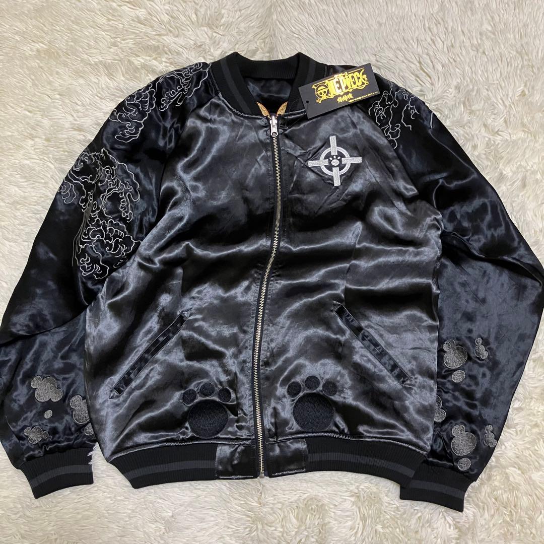 未使用　絡繰魂 ONE PIECE バーソロミュー・くま　スカジャン