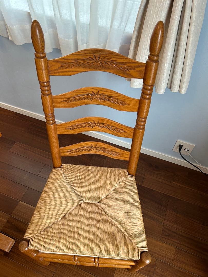 アントステラ(AUNT STELLA)のラダーバック・ダイニングチェア④リペア