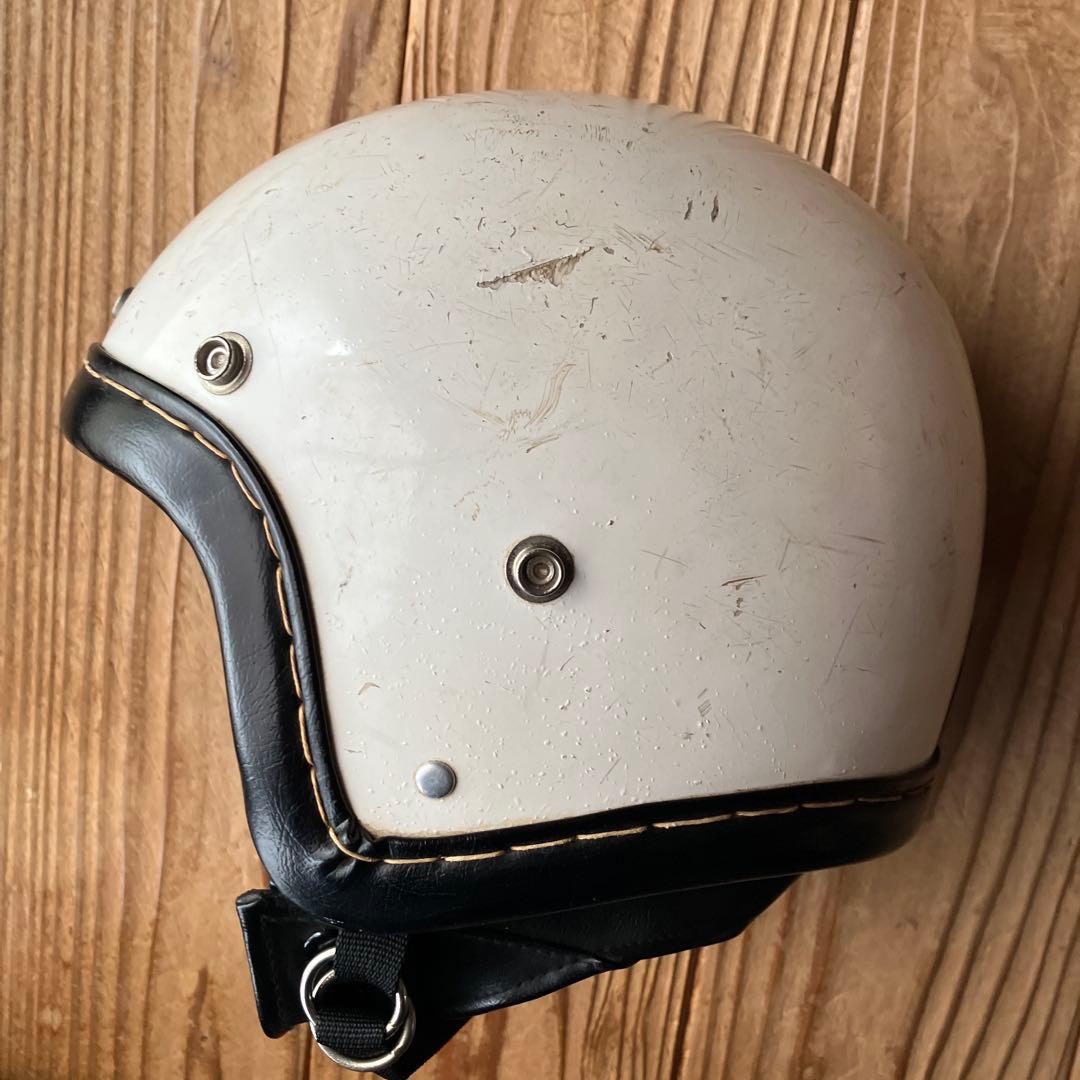 ビンテージヘルメット　ダブルストラップ