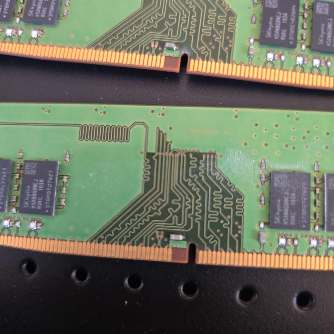 SK hynix DDR4-2666 PC4-21300 16GB 8GB×2枚