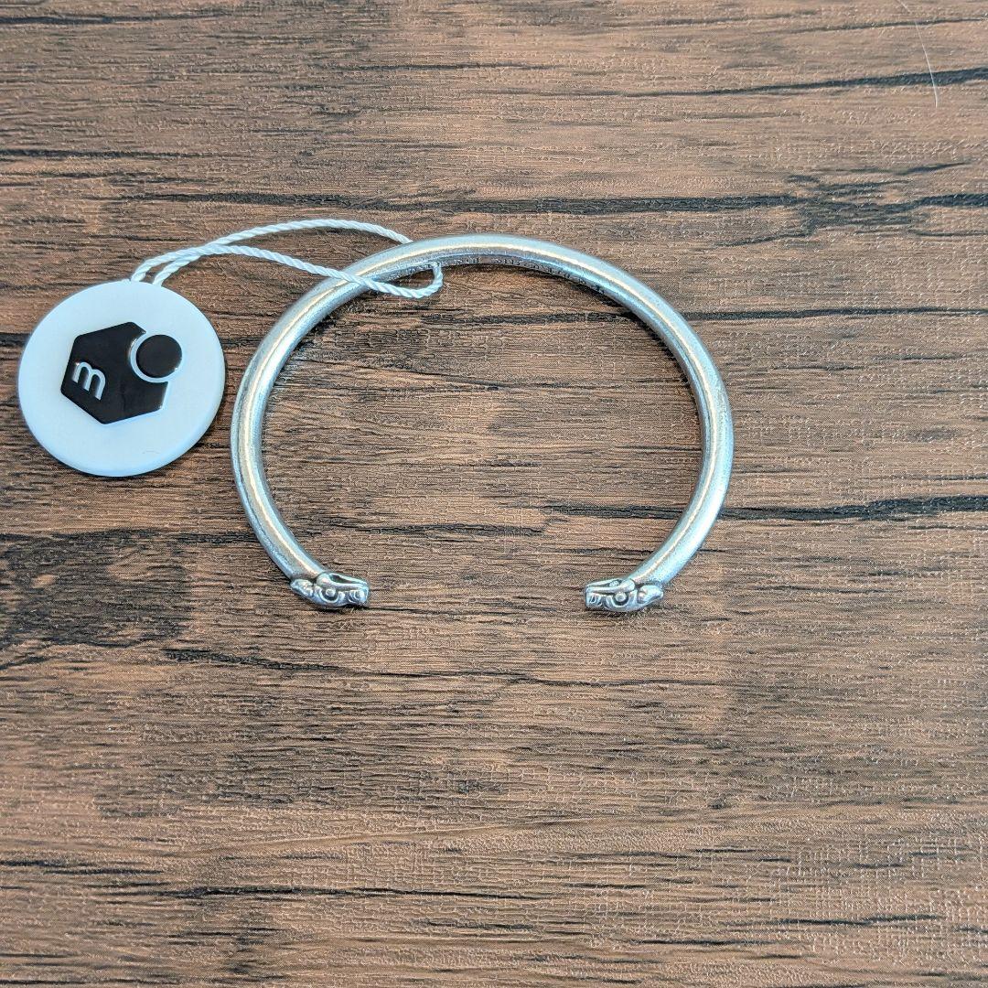 【鑑定済み】【希少】Chrome Hearts ダブルドッグバングル