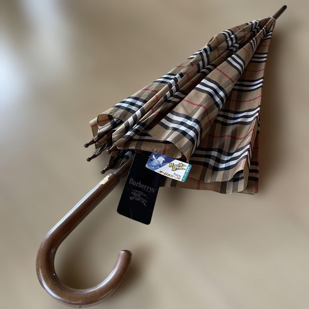 Burberry チェック柄 長傘