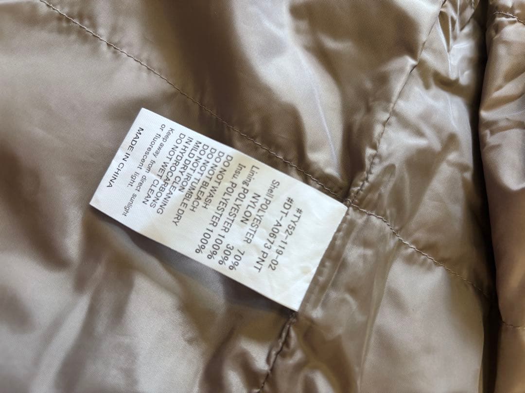 DANTON ダントン インサレーション フーデッド ショートジャケット