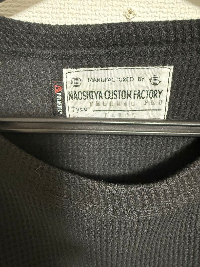 NAOSHIYA CUSTOM FACTORY サーマルカットソー
