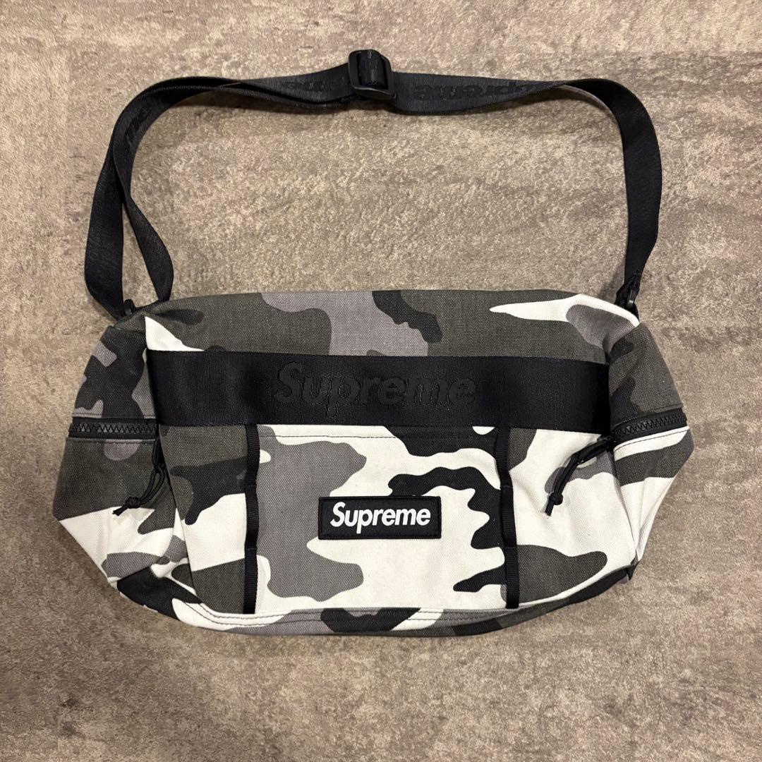 Supreme 2025 SS カモフラージュ メッセンジャーバッグ