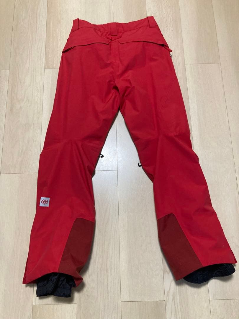 686 GORE-TEX GT スノーボードパンツ　Sサイズ　レッド