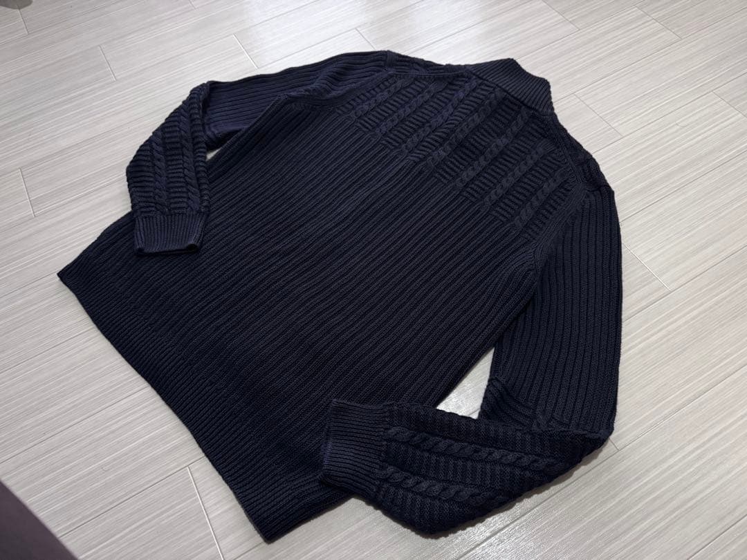 ZANONE ザノーネ キョート 52 スタンドカラー ニット カーディガン