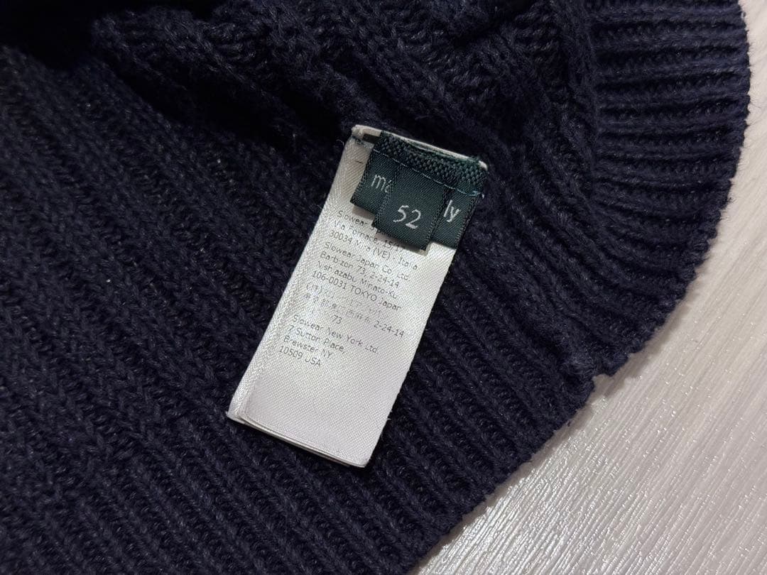 ZANONE ザノーネ キョート 52 スタンドカラー ニット カーディガン