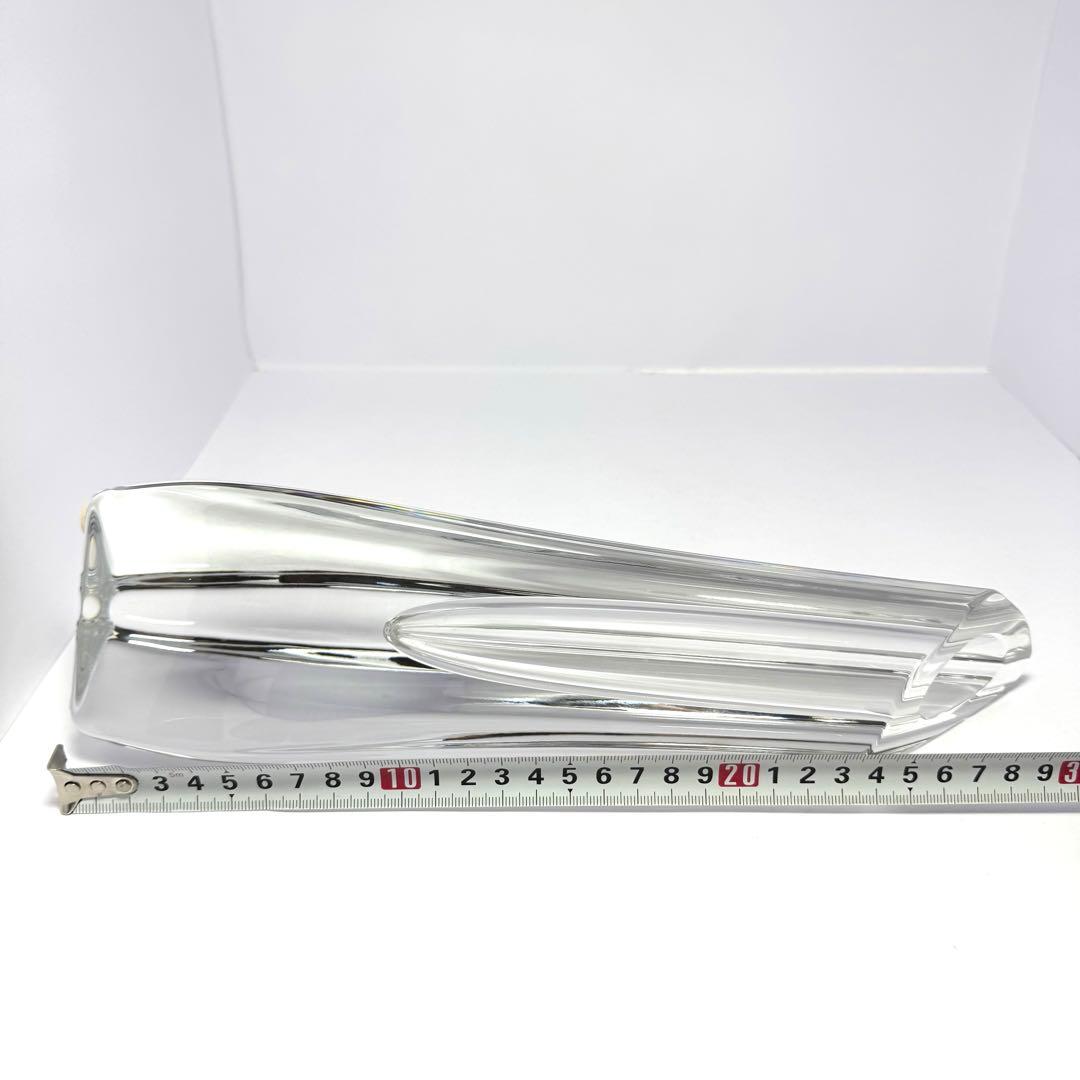 未使用 廃盤 Baccarat バカラ クリスタルローズ フラワーベース 花瓶