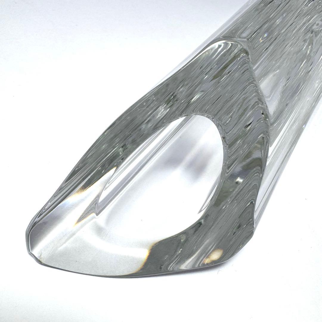 未使用 廃盤 Baccarat バカラ クリスタルローズ フラワーベース 花瓶
