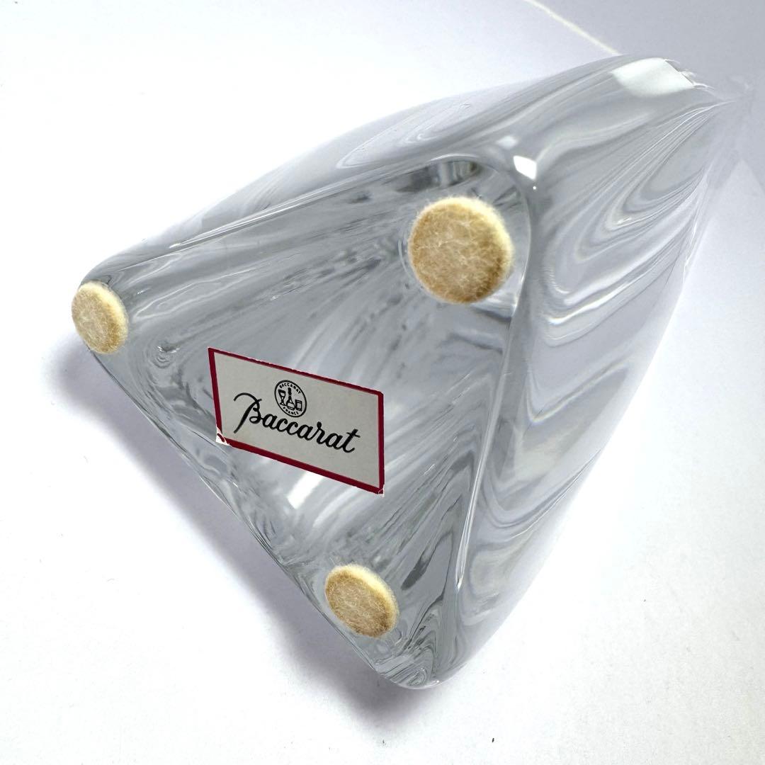 未使用 廃盤 Baccarat バカラ クリスタルローズ フラワーベース 花瓶