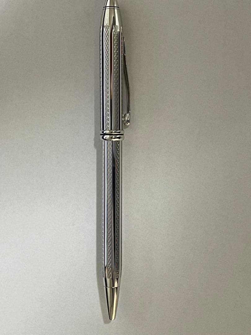 美品　CROSSタウンゼントプラチナフィニッシュボールペン