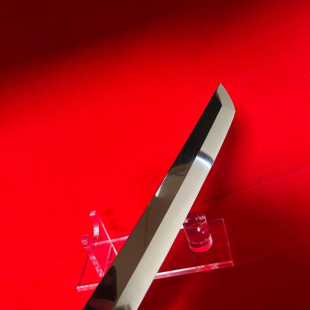 包丁　先丸型　鬼反り　尺　鏡面仕上げ　切味抜群　箱付　未使用品