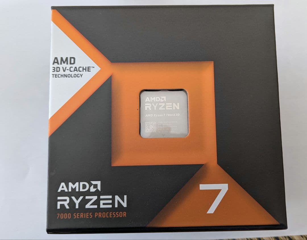 タバチャン様　7800x3d＆CFD DDR5-5600 16GB×2枚