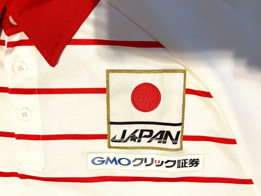 魚虎【トビウオジャパン支給ポロシャツ】XOパンパシ水泳競泳日本代表