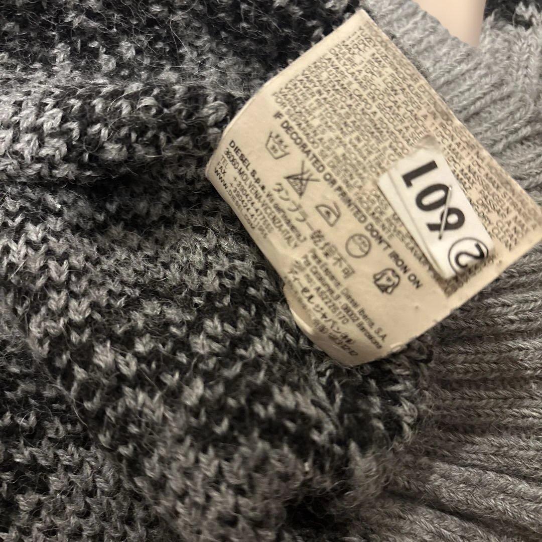 ディーゼル★DIESEL★ニットセーターカーディガン★Lサイズ★クリーニング済★