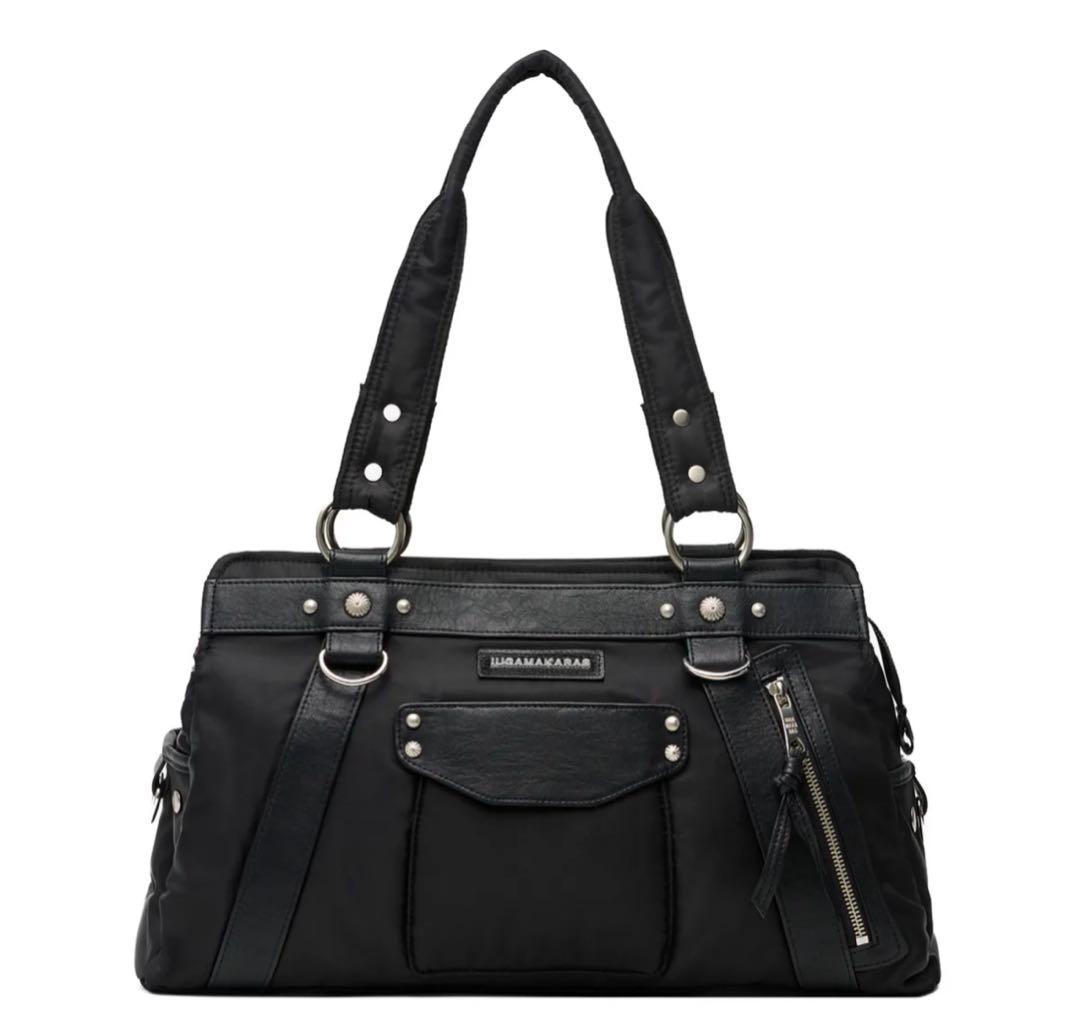 【破格】IUGAMAKARAS ブラック ナイロンバッグ　正規品　新品未使用