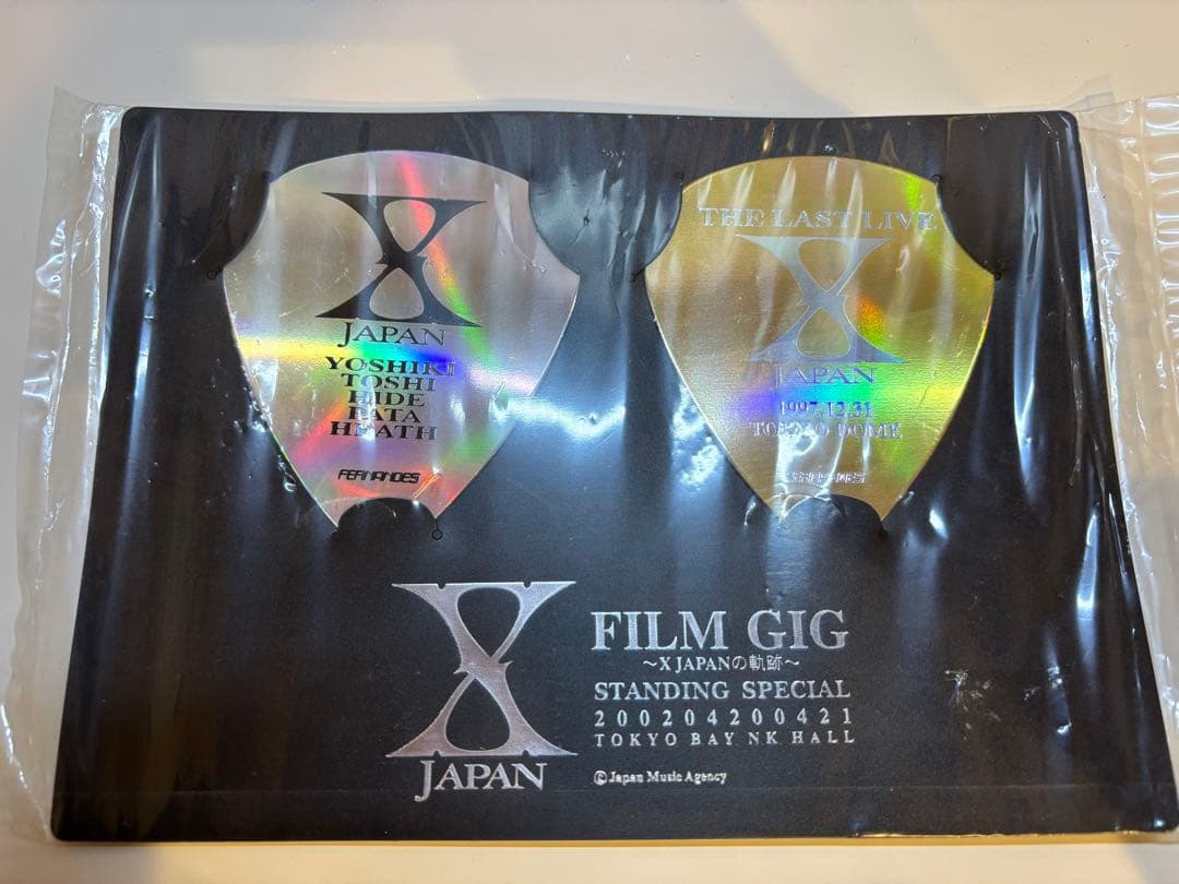 X JAPAN 特大ピック