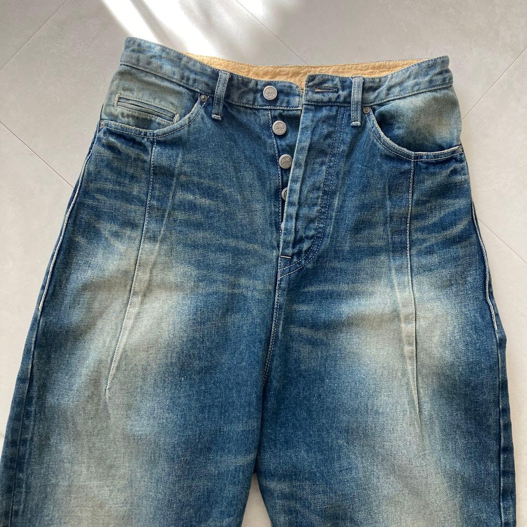 ミナペルホネン　always テーバードデニム　38 新品未使用