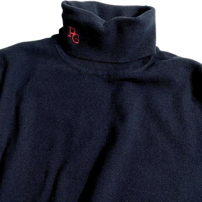 パーリーゲイツ ゴルフ カシミヤタッチ タートルネック 長袖 ニット ウェア 0