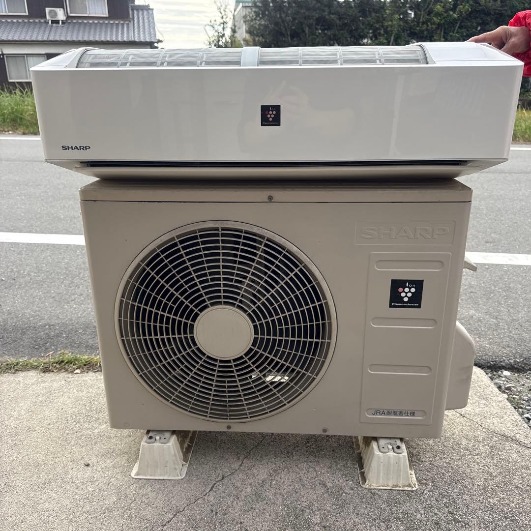 引き取り限定シャープ ルームエアコン 主に10畳用 AY-H28EE6