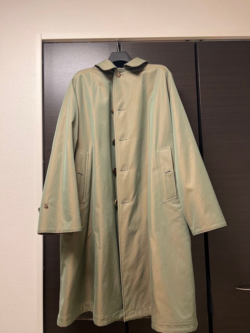 【さとう様】アナトミカANATOMICAシングルラグランコート　リバーシブル44