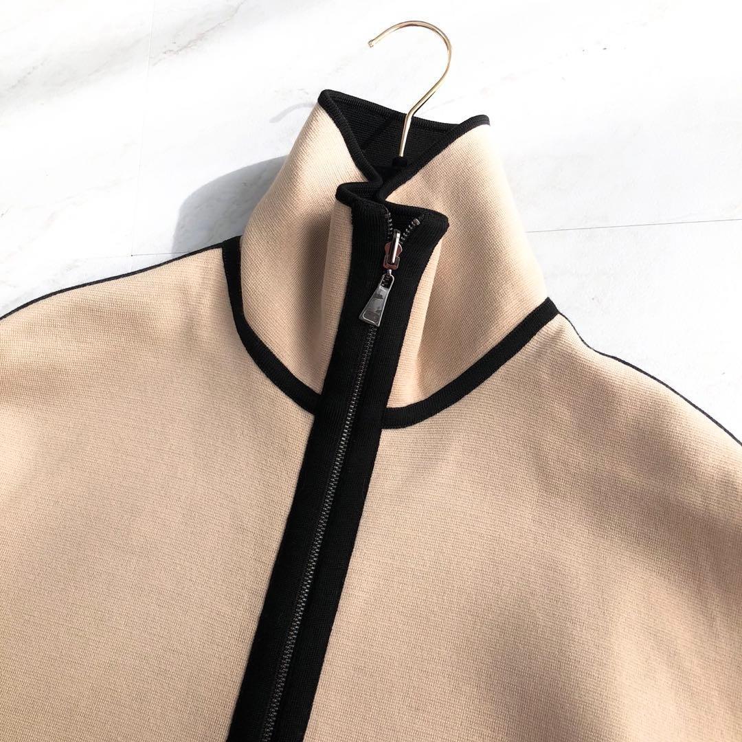 【最高峰✨️MaxMara 白タグ】 リバーシブル ジャケット ウール ジップ
