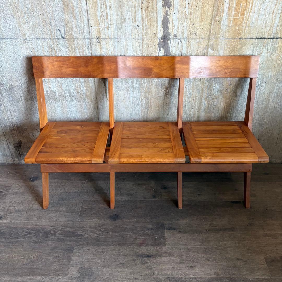 unico PRAD ウニコ　ポラード　フォールディングベンチ　チーク材　廃番