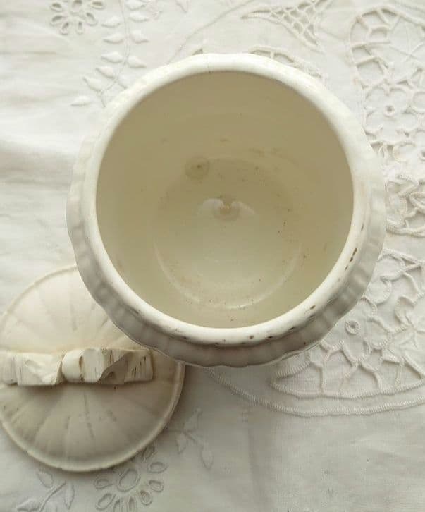 アンティーク リボンキャニスターセット