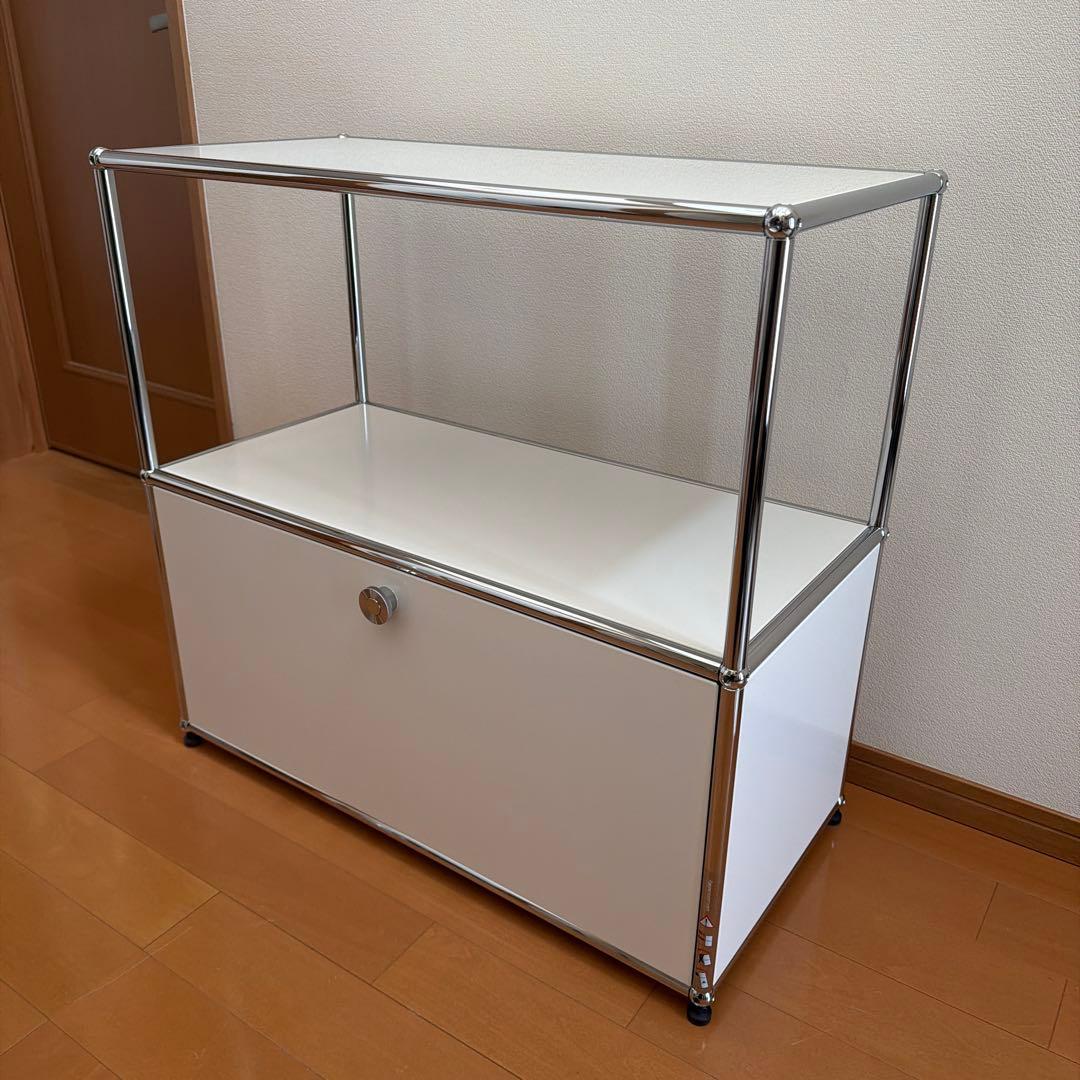 未使用 USM Haller ユーエスエム ハラー キャビネット ピュアホワイト