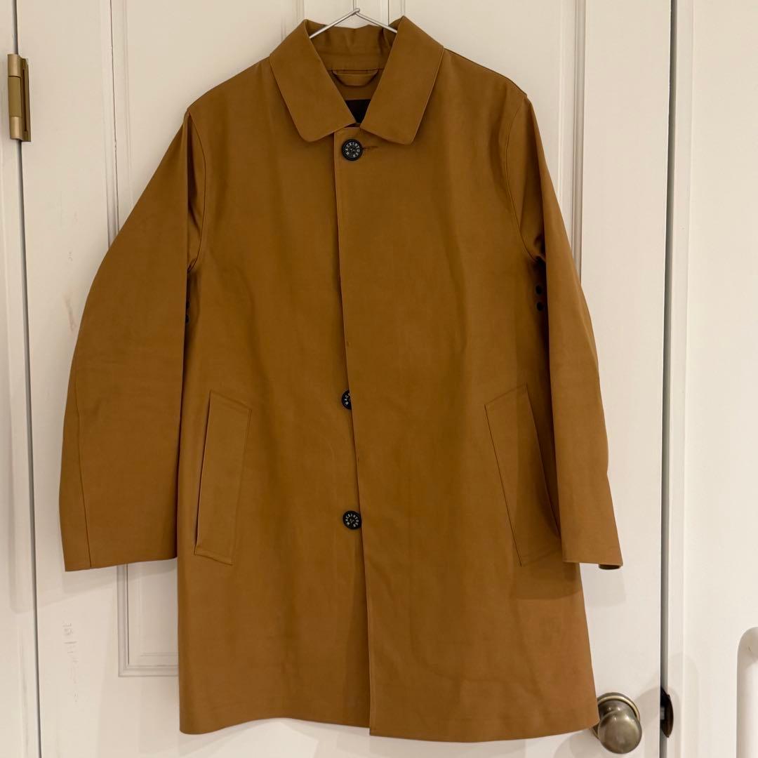 MACKINTOSH ゴム引き ステンカラーコート　36 メンズ