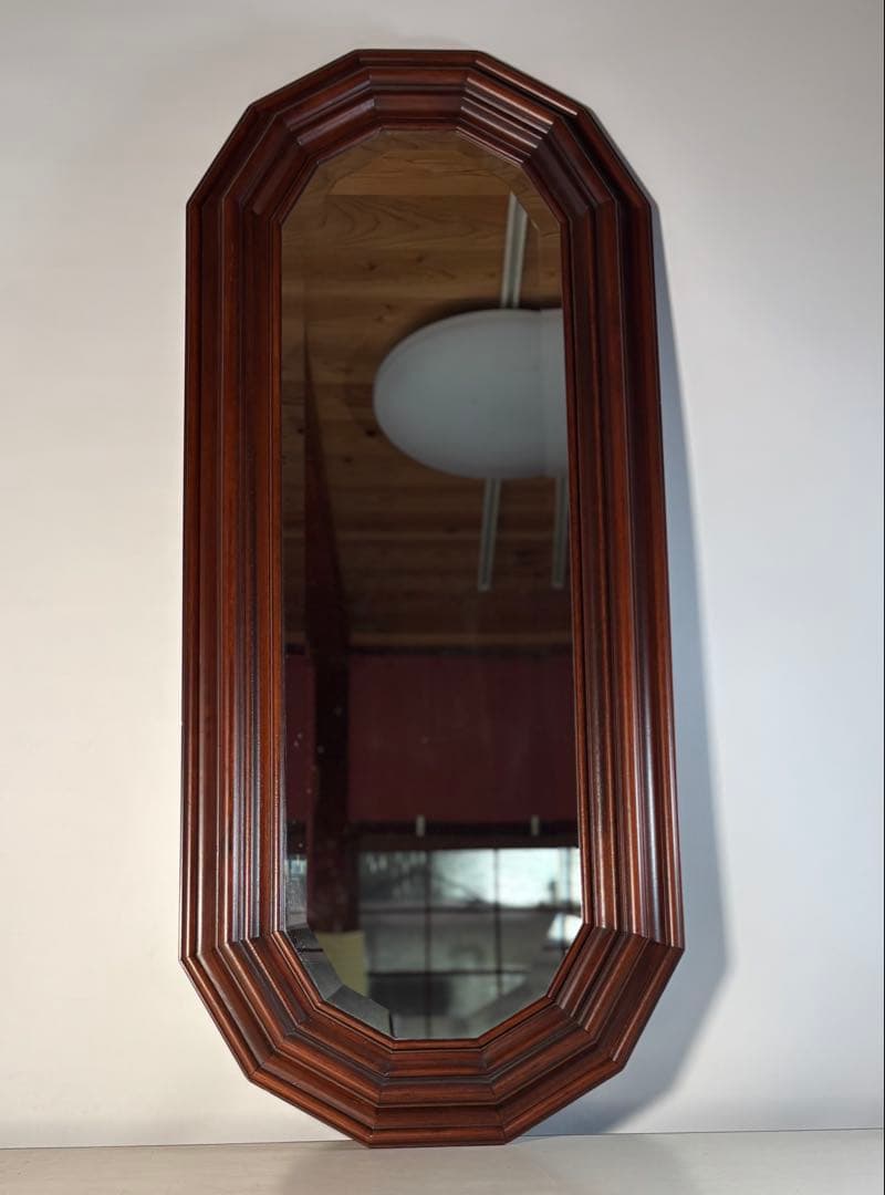 アンティーク 壁掛け鏡 イタリア製 ウォールミラー　姿見