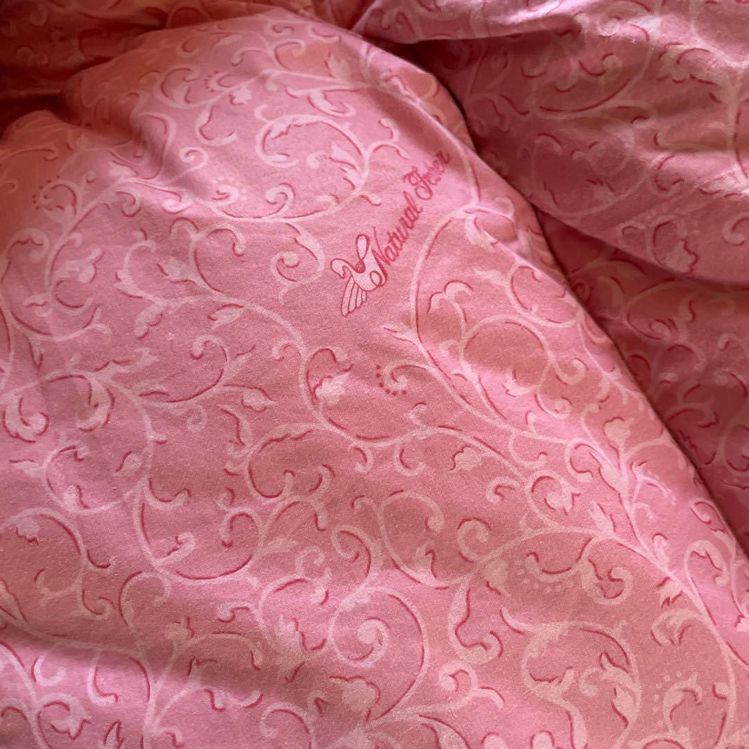 セミダブルベッド　マットレス　羽毛布団　カバー付　まとめ売り