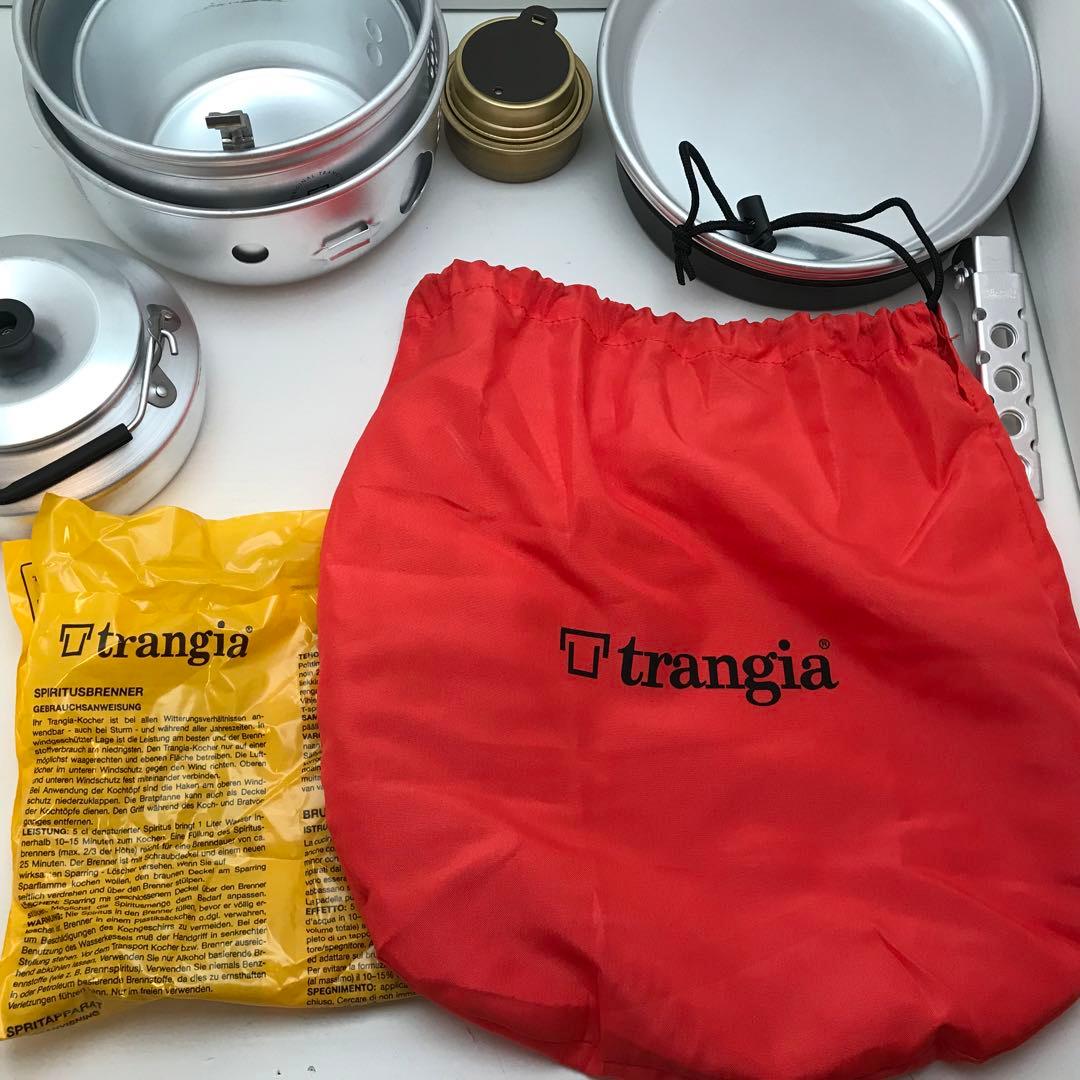 トランギア　特別セットS　クッカー　コッヘル　ケトル　バーナー　プレート　収納袋