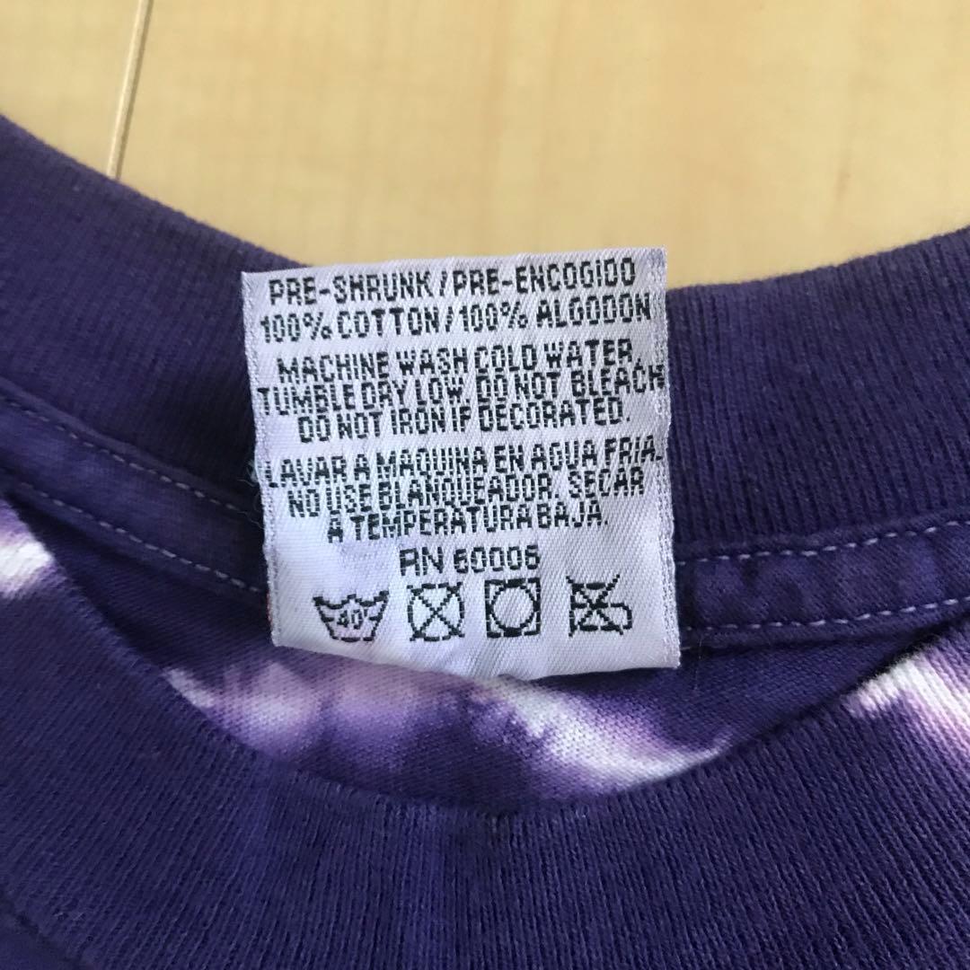 27 デッドストック タイダイ 90年代ビンテージ ロンT 絞り染め