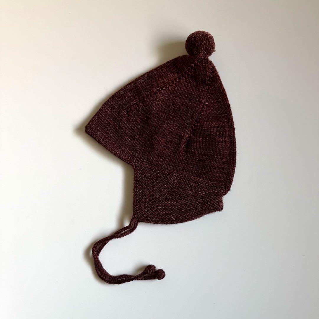 新品未使用Misha&Puff Pointy peak hat fig 4-8y