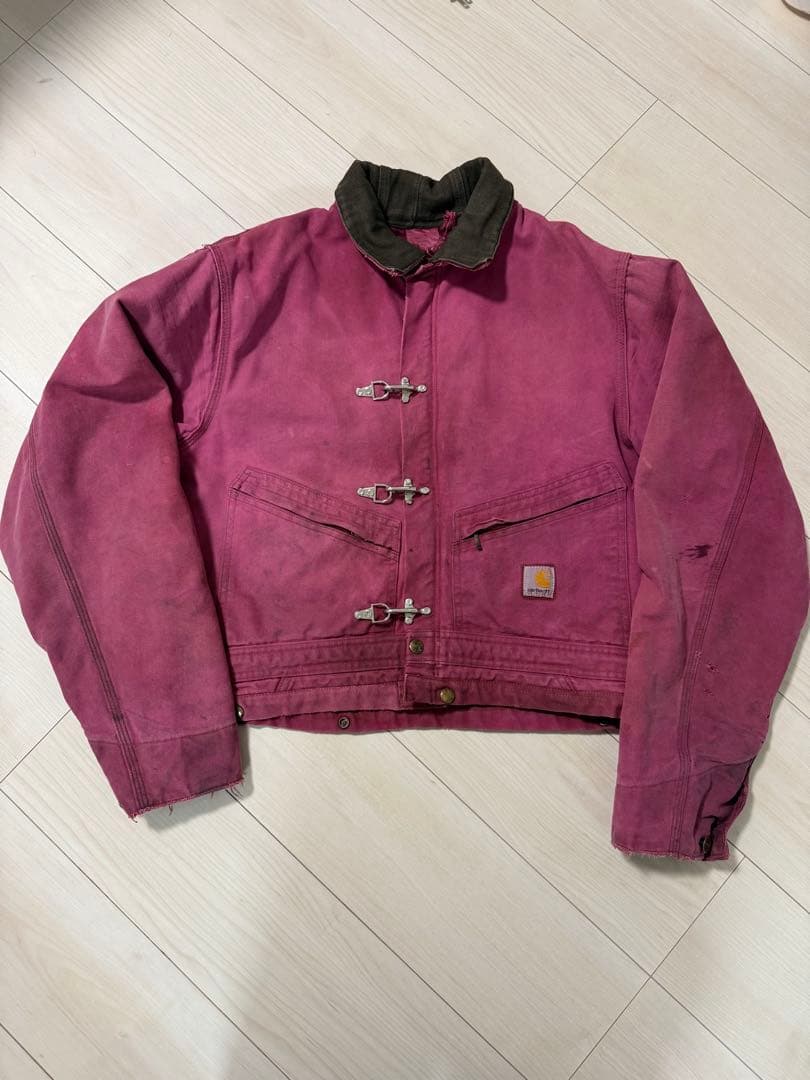 carhartt カスタム　ジャケット　80s USA製　デトロイト
