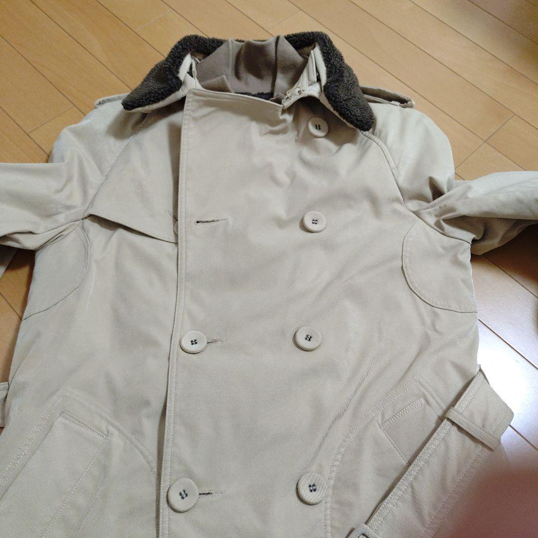 スロウガン Slowgun&co 肉厚ボアライナー付き　トレンチコート