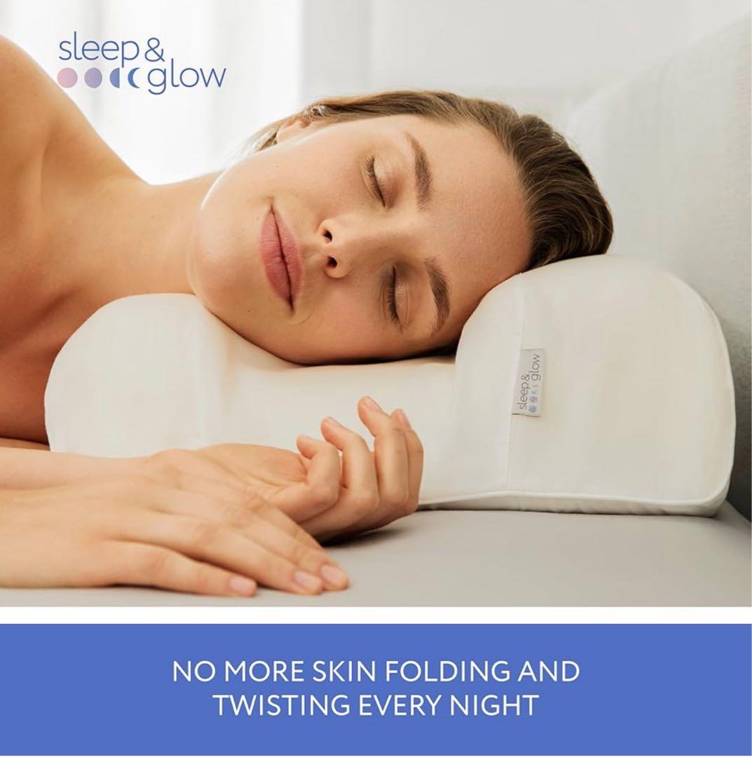 【美品】Sleep & Glow オムニア枕 Omnia アンチエイジング美容枕