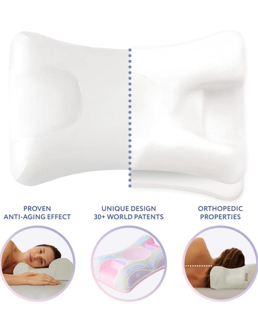 【美品】Sleep & Glow オムニア枕 Omnia アンチエイジング美容枕