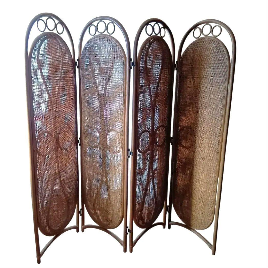 籐のつい立て　②