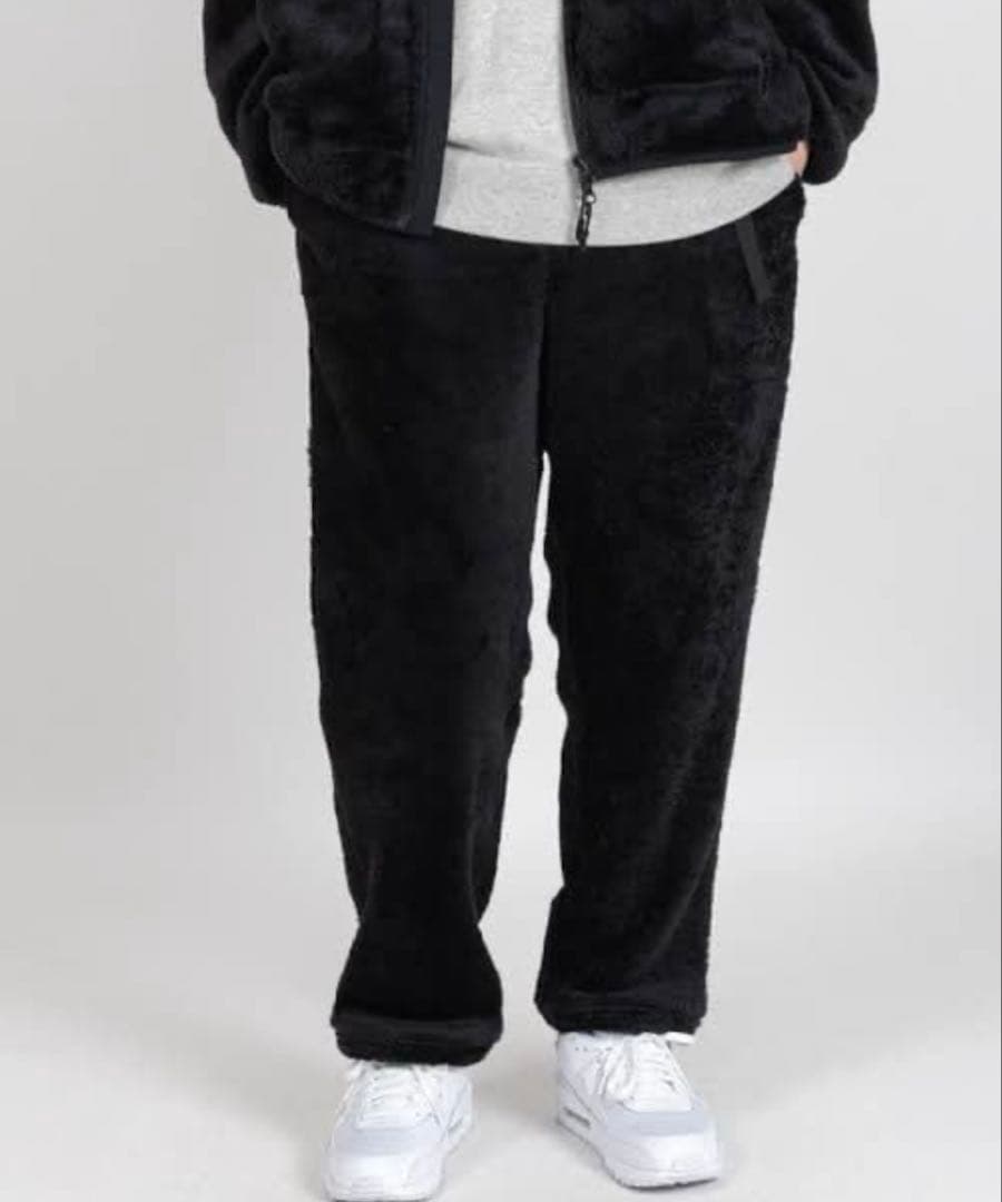 Marka wildthingsコラボ　フリースパンツ ブラック