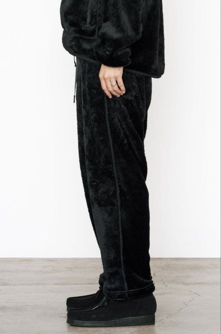 Marka wildthingsコラボ　フリースパンツ ブラック