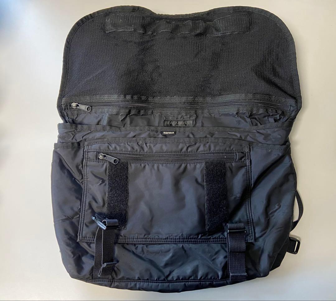 HEAD PORTERポーター ブラックビューティー メッセンジャーバッグ 黒