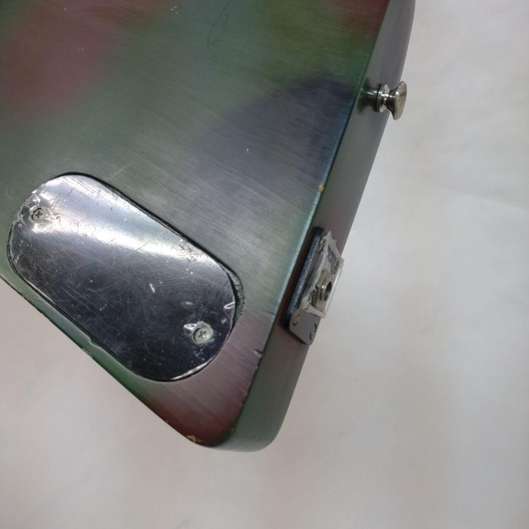 vintage フレットレス エレキベース　迷彩