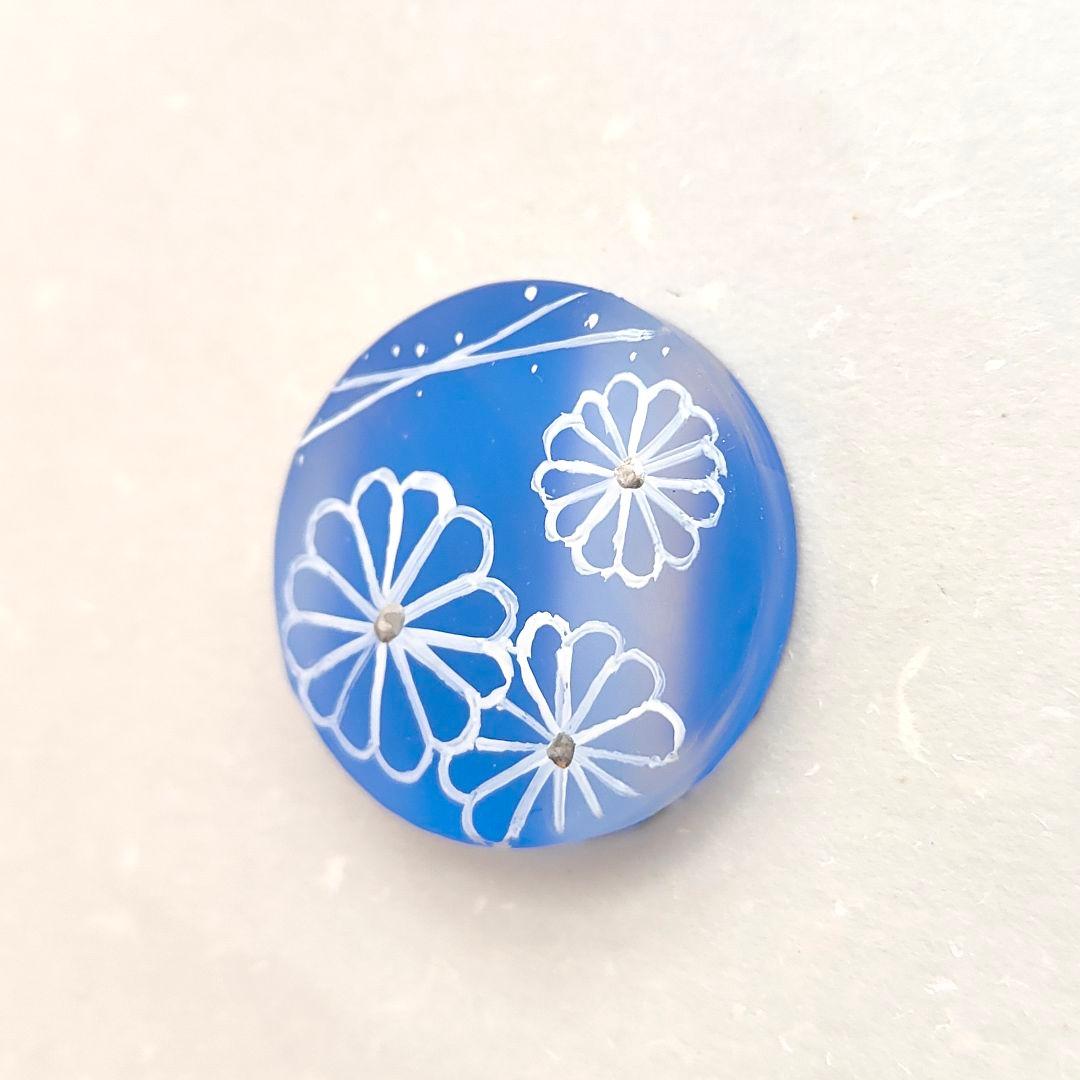 【855】ハンドメイド　レジン　ヘアゴム　ポニーフック