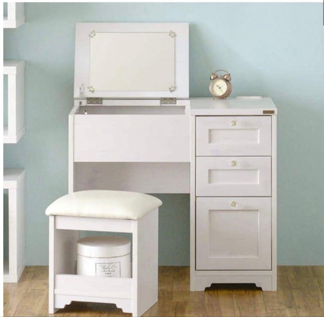 一台二役のドレッサーデスク　完成品　ドレッサー