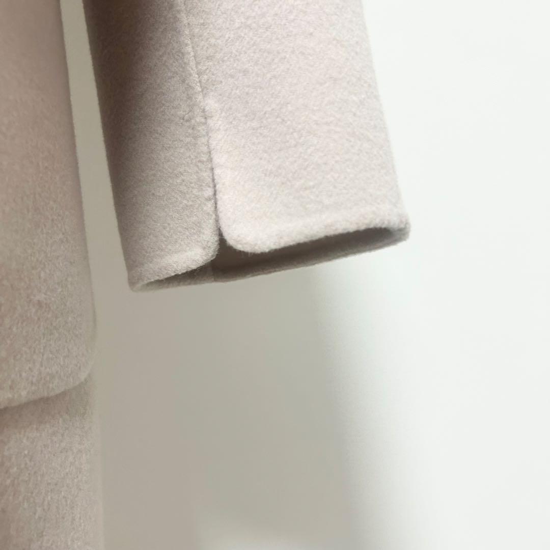 美品✨ANAYI シャルムビーバーフード コート ライトベージュ　38