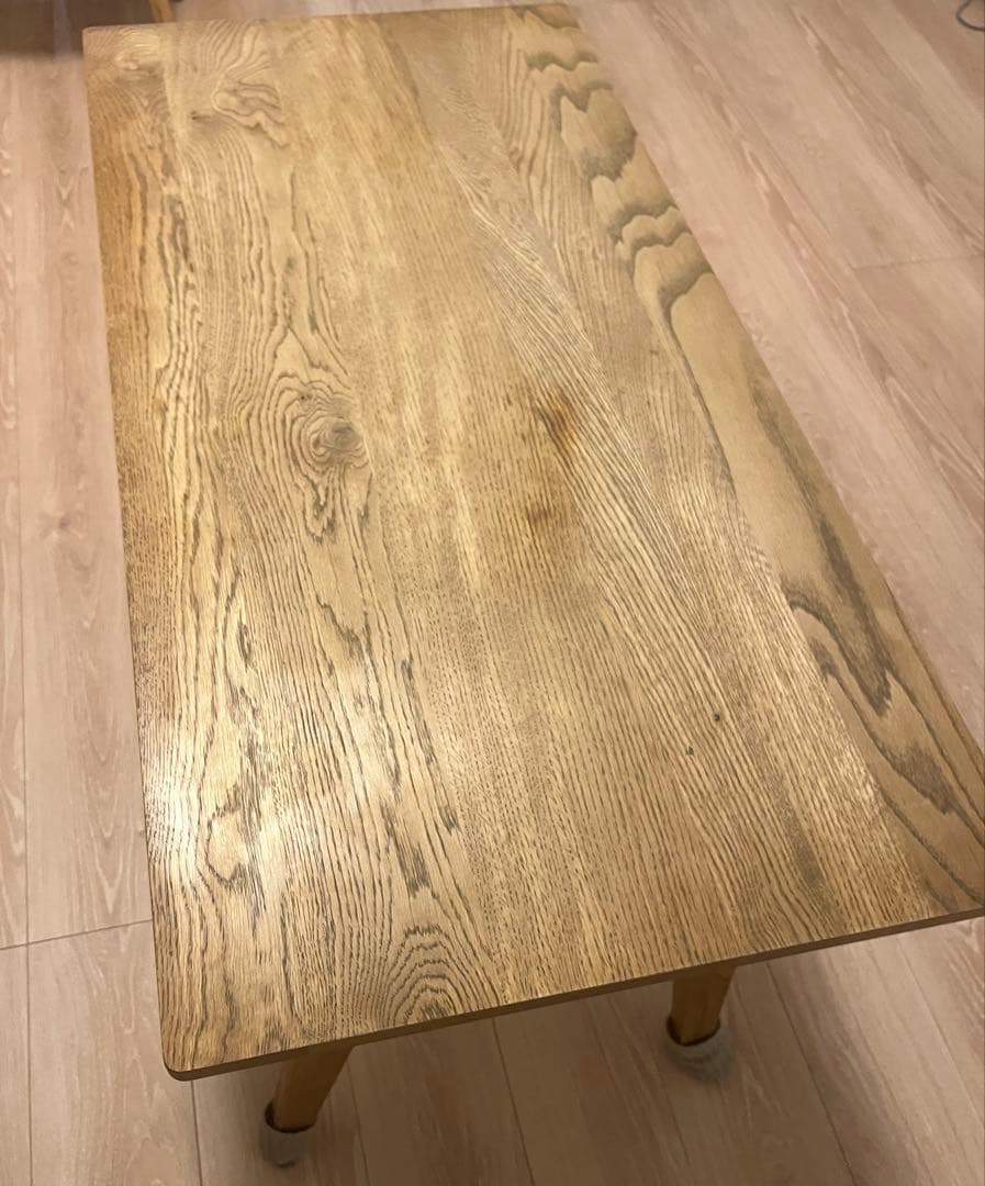 ADDAY(アディ)　カフェテーブル W1000 オーク材　高さ580cm